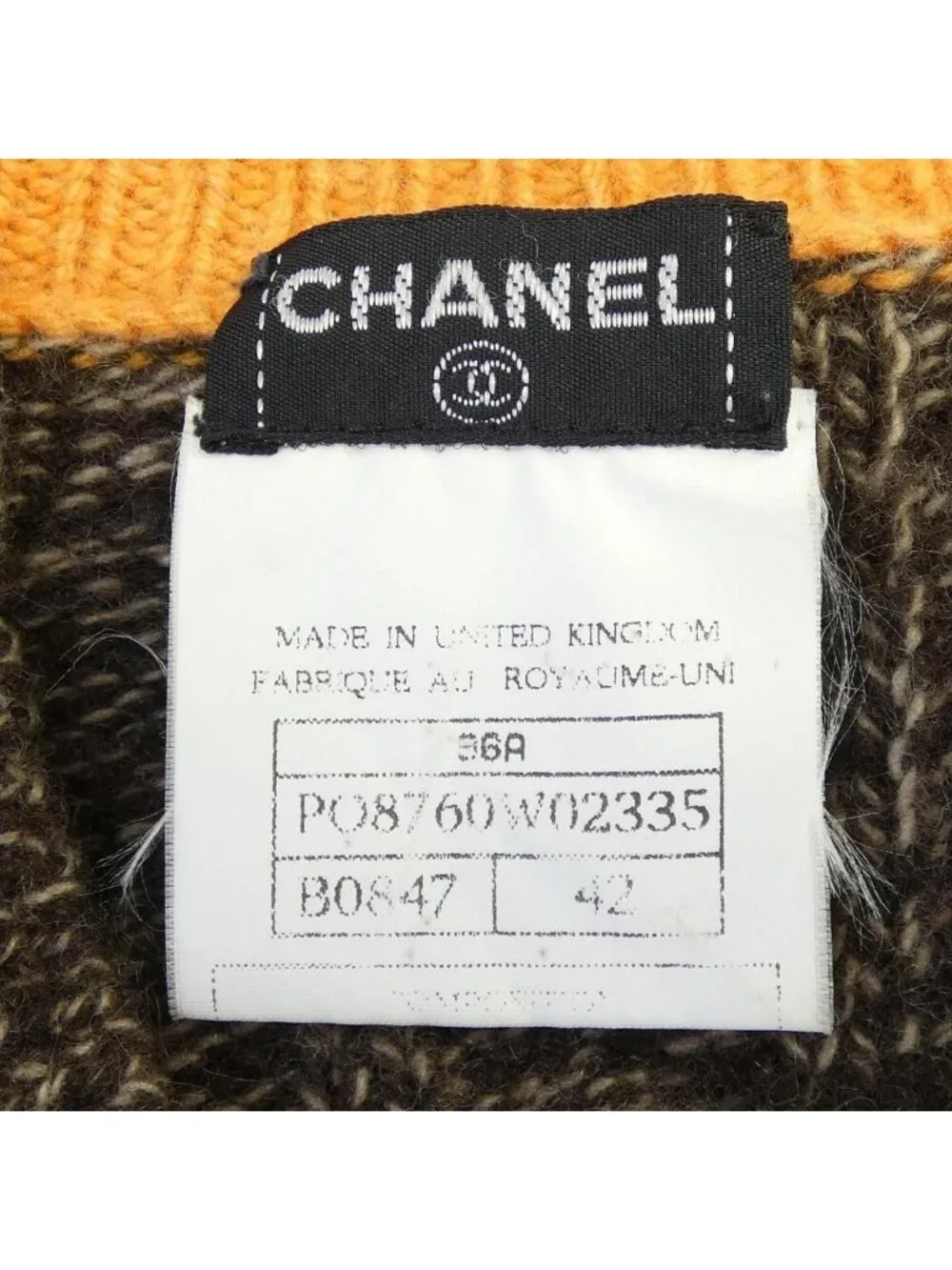 Chanel 96A Vintage Knit Sweater